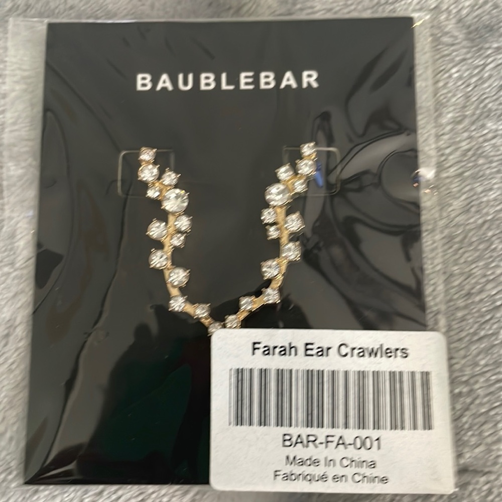 Baublebar Ear Crawler Earrings